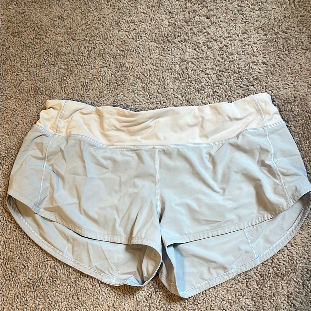 Lululemon Low-Rise Speed Up Shorts - Windmill